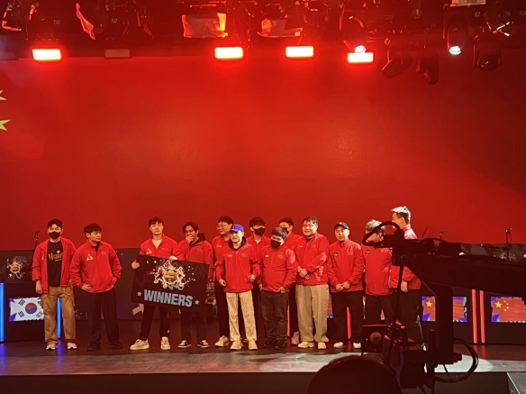 中国团队赛客场胜韩国  UNKNOWN豪取3连胜明日力破抗韩魔咒