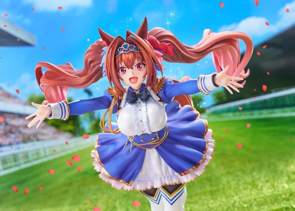 《赛马娘》大和赤骥1/7手办开订：拥抱姿势灵动可爱