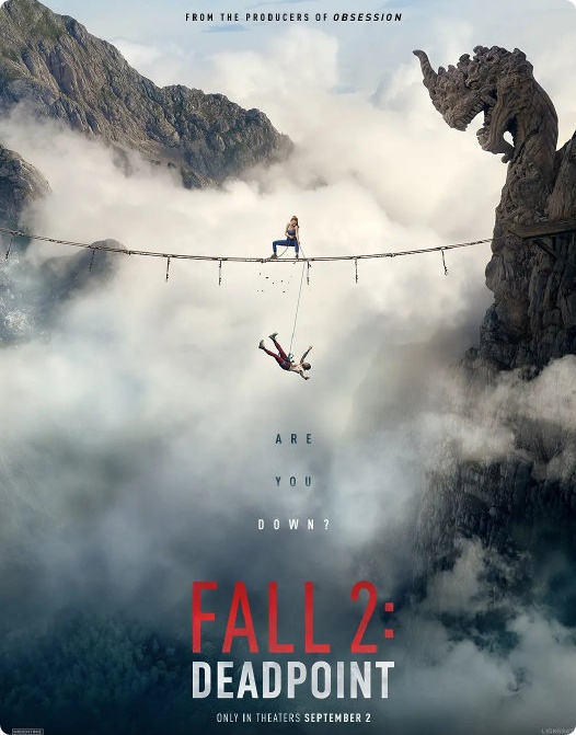 绝境求生！高空惊悚续作《坠落2:死点》定档9月4日